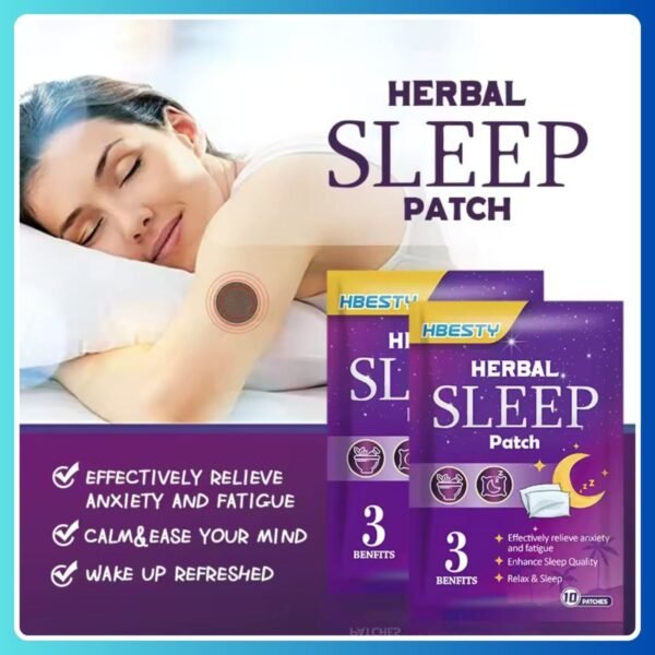 ✨Parches de Melatonina Naturales para Dormir Mejor (Pack de 60) - Sweet Dreams
