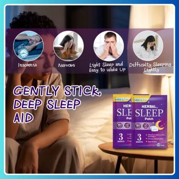 ✨Parches de Melatonina Naturales para Dormir Mejor (Pack de 60) - Sweet Dreams - Image 6